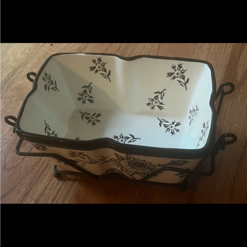 Temptation casserole with metal tray